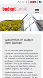 Mobile Screenshot of budget-motel.ch